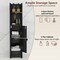 Slim Bathroom Storage Cabinet Narrow Floor Cabinet 8 Inch Wide Space Saving Organizer With Shelves